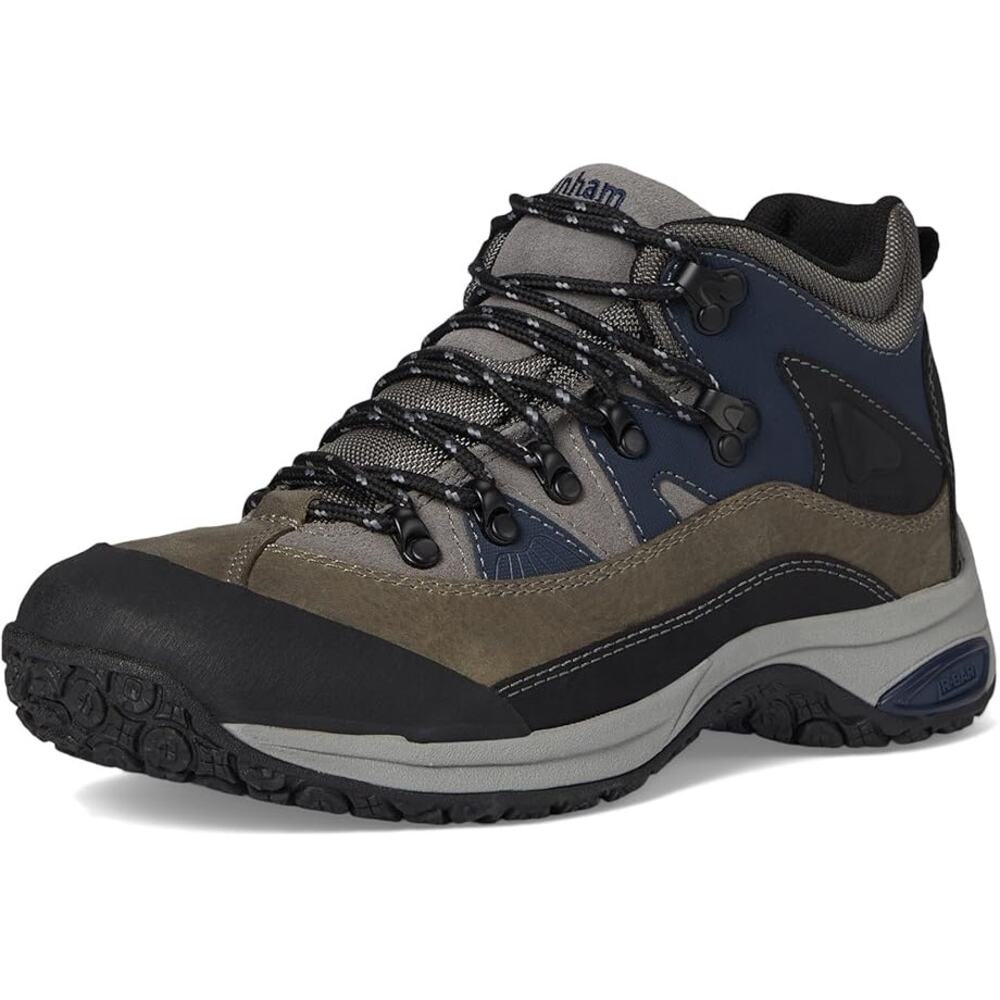 Dunham Mens Cloud Boots US 11.5 XWIDE EU 46 Blue Grey Leather Waterproof NIB